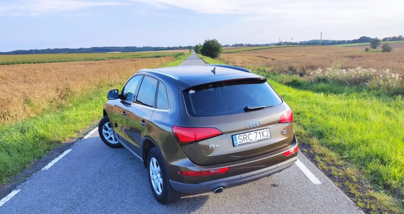 Audi Q5 cena 71900 przebieg: 129000, rok produkcji 2012 z Racibórz małe 326